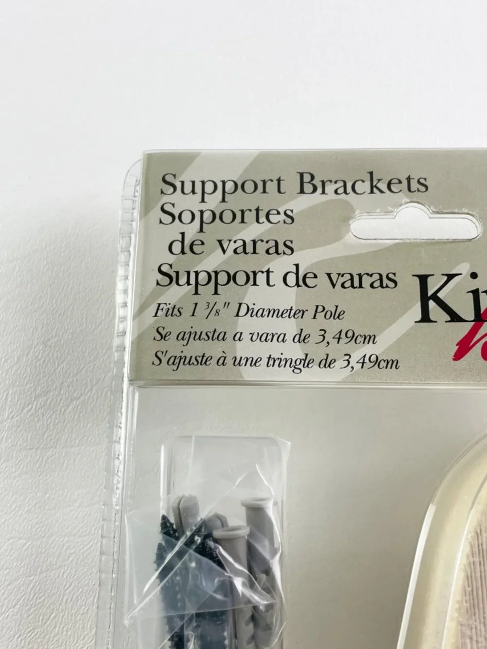 Kirsch Support Brackets For 1 3/8